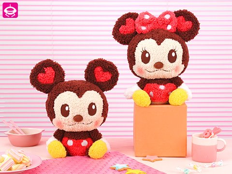 Marshmallow Mickey and Minnie